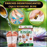 PARCHES DESINTOXICANTES DE PIES KINOKI